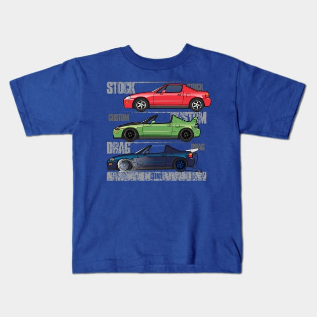 3 in 1 Kids T-Shirt by JRCustoms44